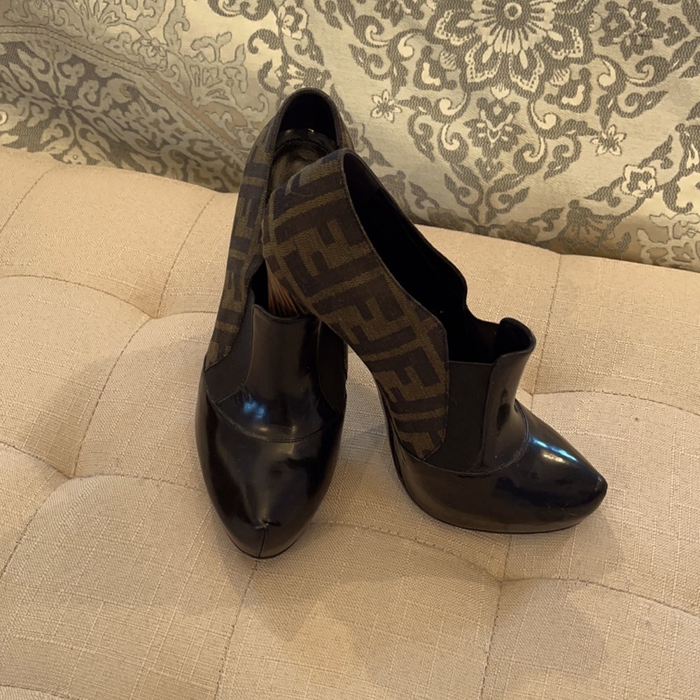 Authentic fendi booties